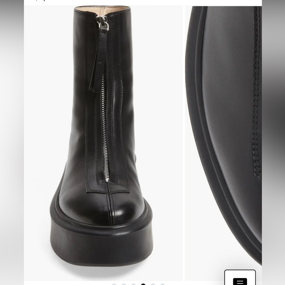 The Row Zip Platform Bootie